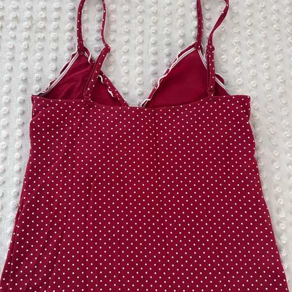 Brandy Melville Red Polka Dot Camisole - Picture 7 of 7